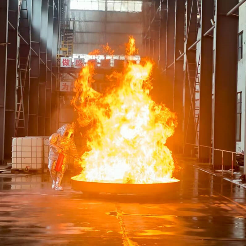 PLENT & SXFIREPRO completam testes de campo de novo produto de espuma de combate a incêndio